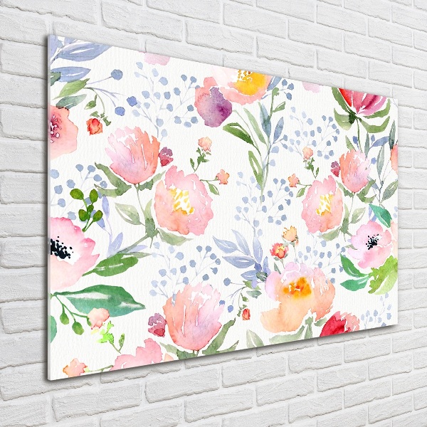 Bild auf Acrylglas Mohnblumen