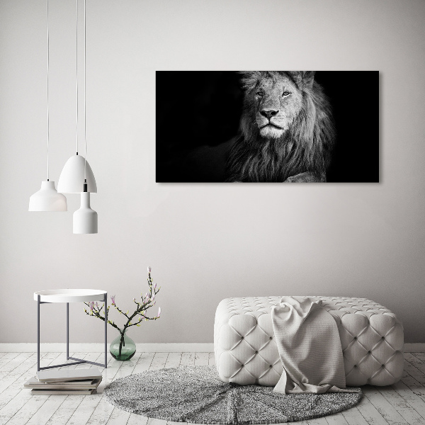 Acrylglas-Druck Löwe