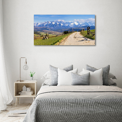 Foto auf Acryl Panorama der Tatra-Berge