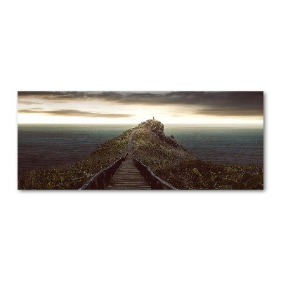 Acrylbild Fotodruck Pfad auf dem Felsen