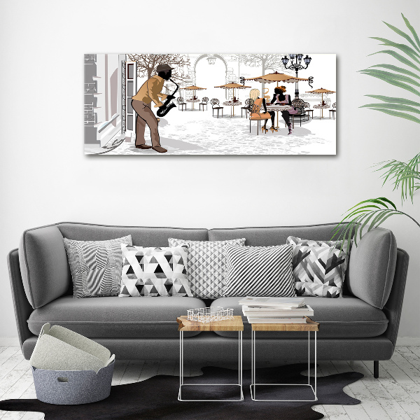 Foto auf Acryl Straßenmusiker