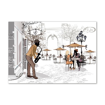 Foto auf Acryl Straßenmusiker