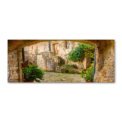 Acrylbild Fotodruck Italienische Straßen