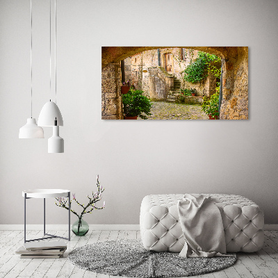 Acrylbild Fotodruck Italienische Straßen