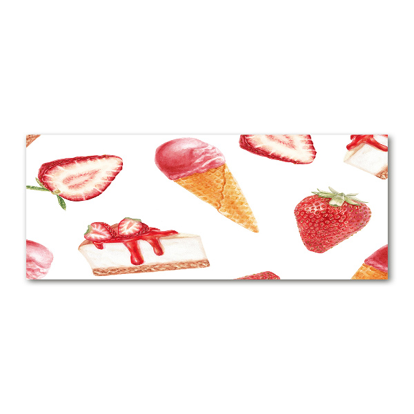 Bild auf Acrylglas Nachtisch