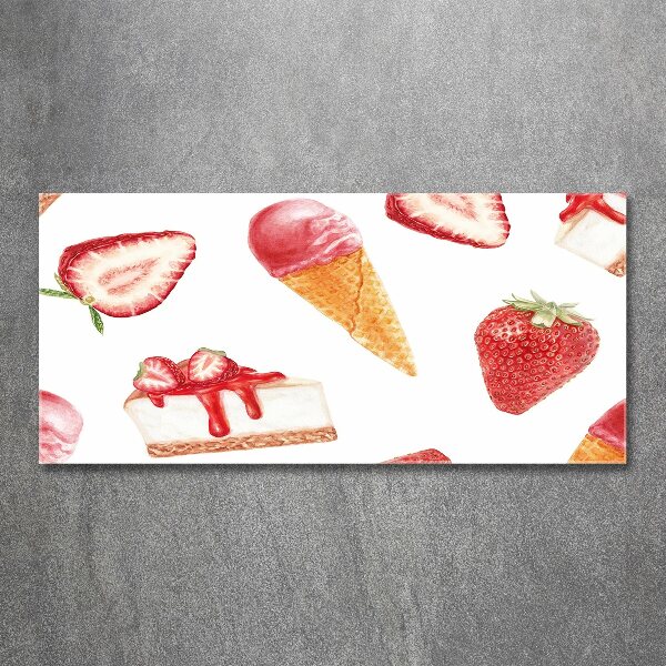 Bild auf Acrylglas Nachtisch