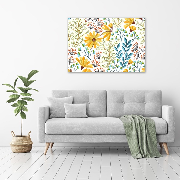 Acrylglas-Druck Frühlingsblumen