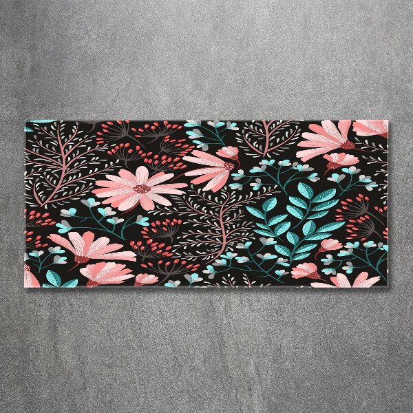 Foto auf Acryl Frühlingsblumen