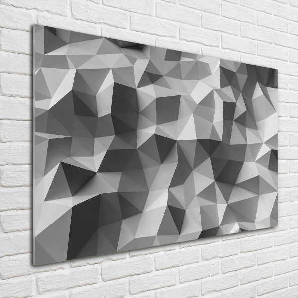 Bild auf Acrylglas Abstrakte Dreiecke