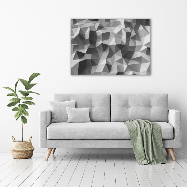 Bild auf Acrylglas Abstrakte Dreiecke