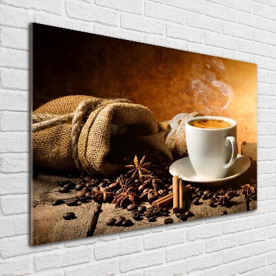 Acrylglas-Druck Kaffee und Gewürze
