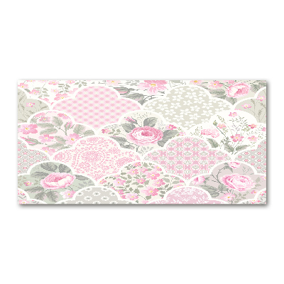 Bild auf Acrylglas Rosen und Schmuck