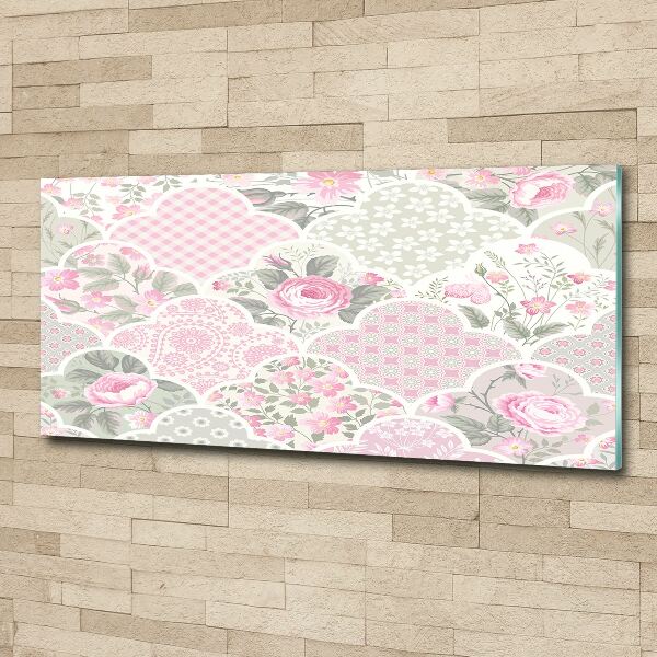 Bild auf Acrylglas Rosen und Schmuck