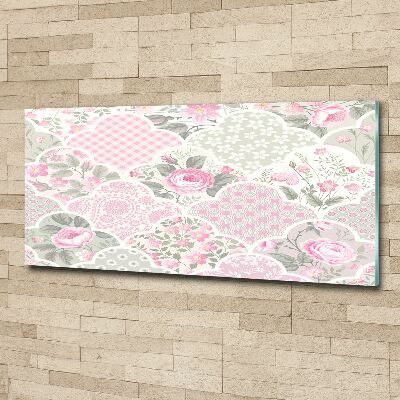 Bild auf Acrylglas Rosen und Schmuck