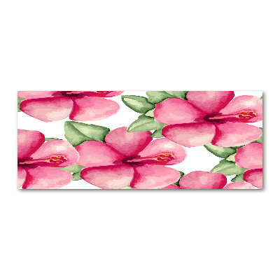 Acrylglas-Druck Tropische Blumen