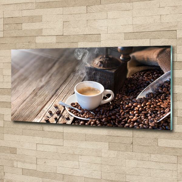 Acrylglas-Druck Morgenkaffee