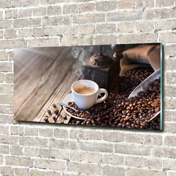 Acrylglas-Druck Morgenkaffee