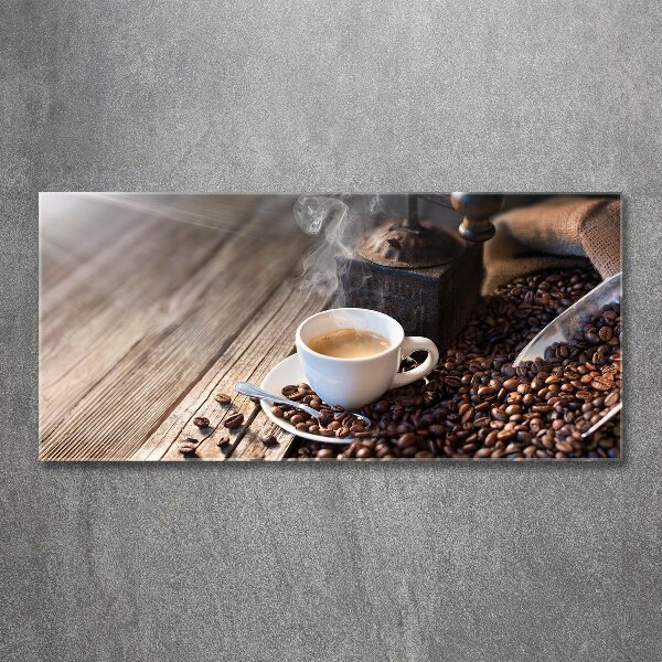 Acrylglas-Druck Morgenkaffee
