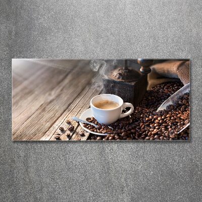Acrylglas-Druck Morgenkaffee