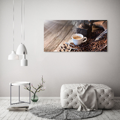 Acrylglas-Druck Morgenkaffee