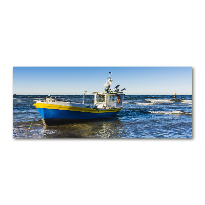 Acrylglas-Druck Ein Kutter auf See