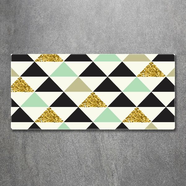 Bild auf Acrylglas Bunte Dreiecke