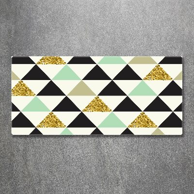 Bild auf Acrylglas Bunte Dreiecke