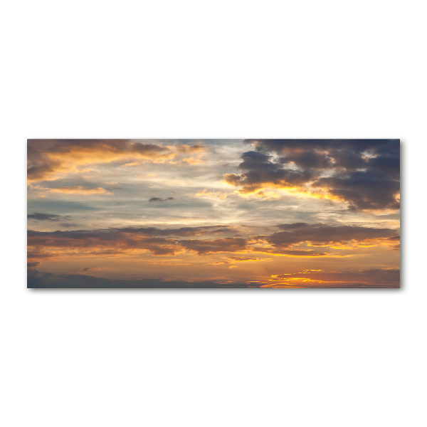 Acrylglas-Druck Sonnenuntergang
