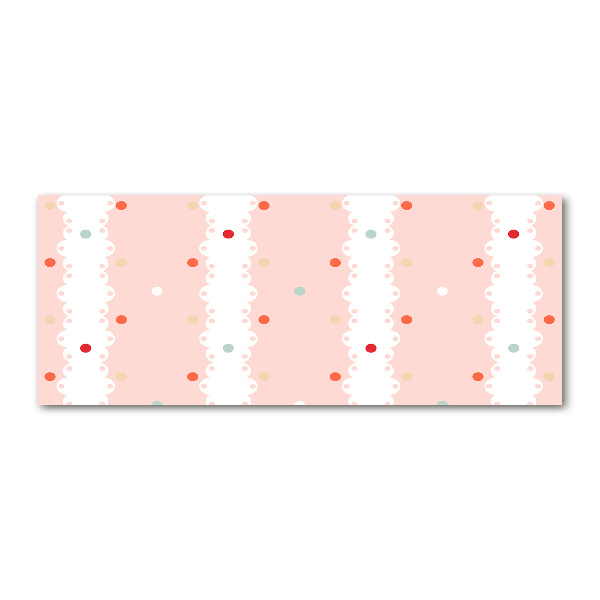 Acrylbild Fotodruck Hintergrund mit bunten Punkten