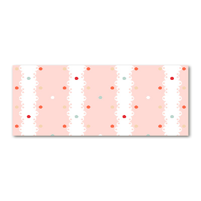 Acrylbild Fotodruck Hintergrund mit bunten Punkten