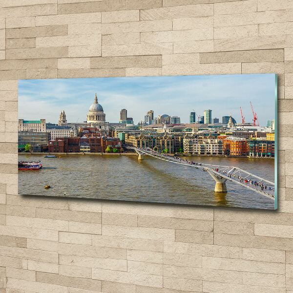 Acrylglas-Druck Themse London