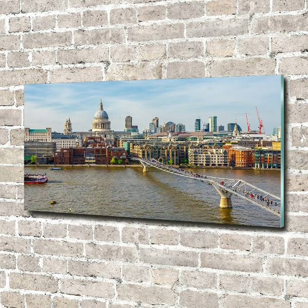 Acrylglas-Druck Themse London