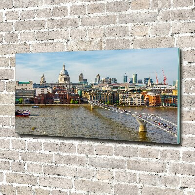 Acrylglas-Druck Themse London