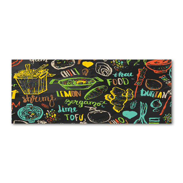 Acrylglas-Druck Thailändisches Essen