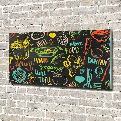 Acrylglas-Druck Thailändisches Essen
