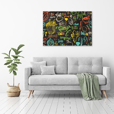 Acrylglas-Druck Thailändisches Essen