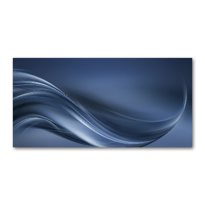 Bild auf Acrylglas Graue Welle