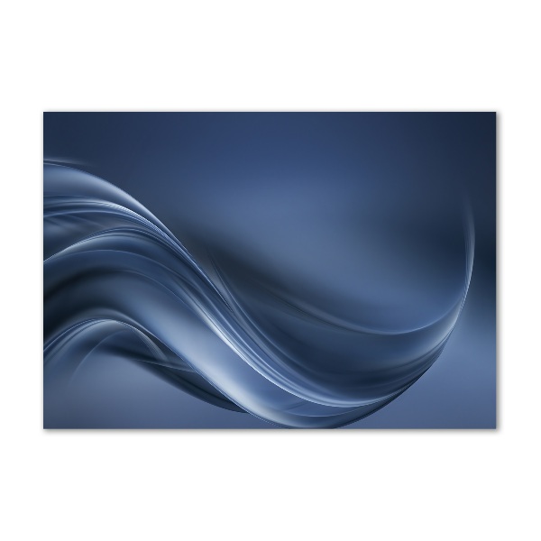 Bild auf Acrylglas Graue Welle