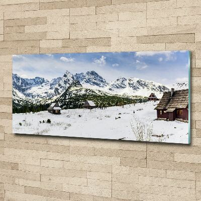 Foto auf Acryl Weiden im Tatra-Gebirge