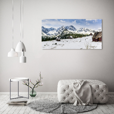 Foto auf Acryl Weiden im Tatra-Gebirge