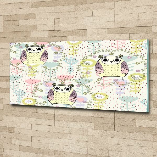 Foto auf Acryl Eulen