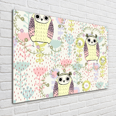 Foto auf Acryl Eulen