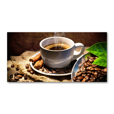 Foto auf Acryl Eine Tasse Kaffee