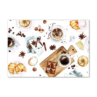 Foto auf Acryl Morgenkaffee