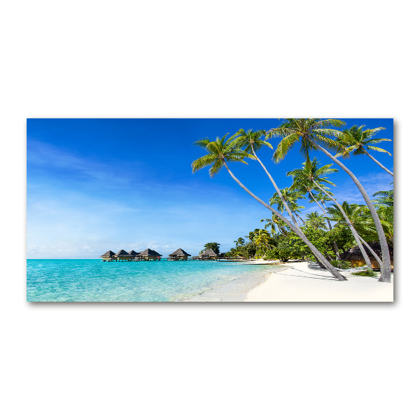 Acrylglas-Druck Malediven