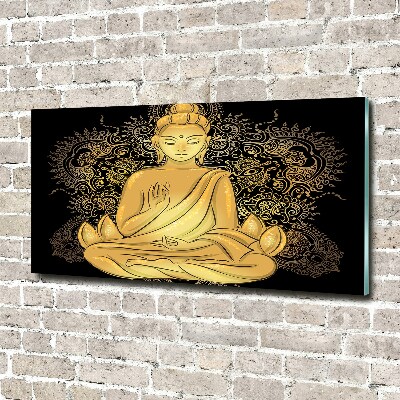 Bild auf Acrylglas Sitzender Buddha