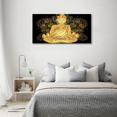 Bild auf Acrylglas Sitzender Buddha