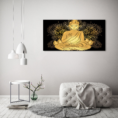 Bild auf Acrylglas Sitzender Buddha