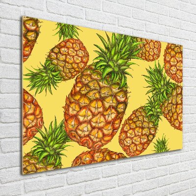 Bild auf Acrylglas Ananas