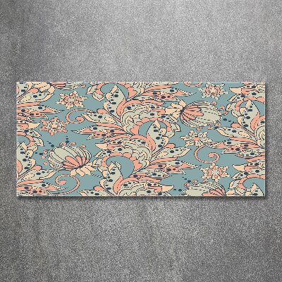 Foto auf Acryl Ethnische Blumen